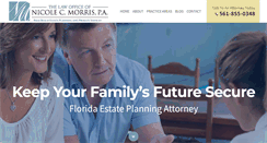 Desktop Screenshot of nmorrislaw.com